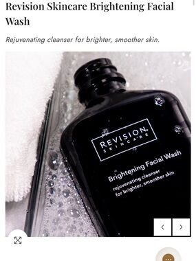 Revision Skincare Brightening Facial Wash